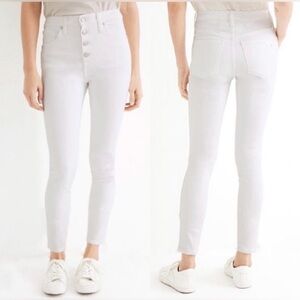 Madewell 10” High Rise Skinny Jeans